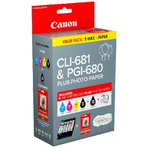 Canon CLI-681 Creative Media Ink Value 5 Pack