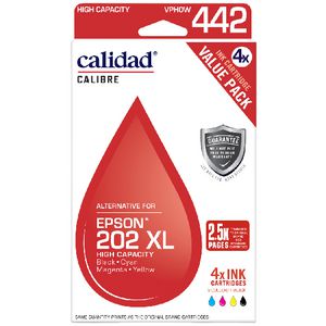 Calidad Epson Alternative 202XL Ink Cartridges 4 Pack