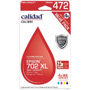 Calidad Epson 702XL 4 Pack