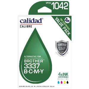 Calidad Brother LC-3337 Ink Cartridges 4 Pack