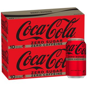 Coca-Cola Zero Sugar Zero Caffeine Cans 375mL 20 Pack