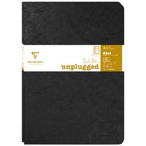 Clairefontaine My Essentials A4 Notebook Ruled 2 Pack Black
