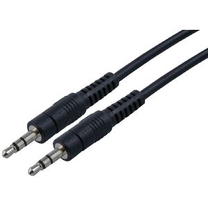 Comsol 3.5mm Male to 3.5mm Male Stereo Audio Cable 20m Black