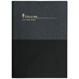 Collins Debden Vanessa A4 Week-to-View Undated Diary Black