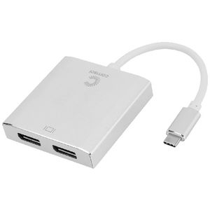 Comsol USB-C to Dual DisplayPort 4K Adapter Officeworks