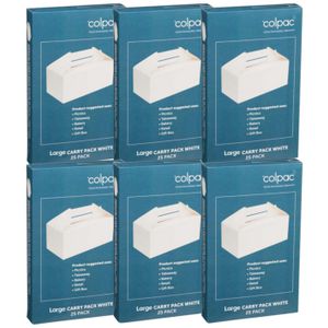 Colpac Large Carry Pack White 150 Pack