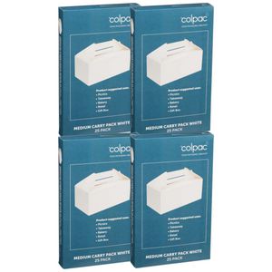 Colpac Medium Carry Pack White 100 Pack