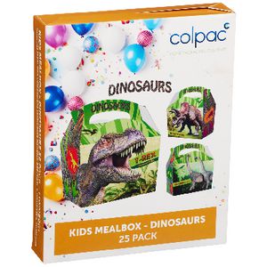 Colpac Kids Mealbox Dinosaurs 25 Pack