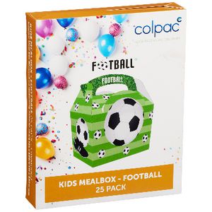 Colpac Kids Mealbox Football 25 Pack