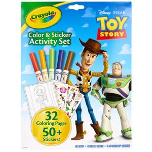 Toy Story 4 Colour & Sticker Activity Set 32 Pages