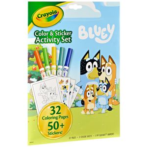 Bluey Colour & Sticker Activity Set 32 Pages