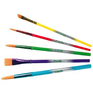 View more information for Crayola Art Craft Brushes 5 Pack (new window)