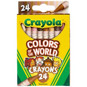Crayola Colours of the World Crayons 24 Pack