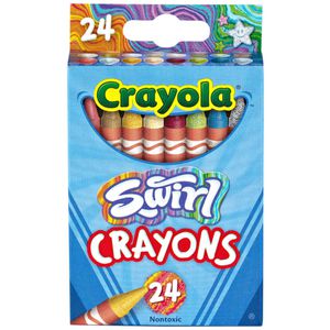 Crayola Swirl Crayons 24 Pack