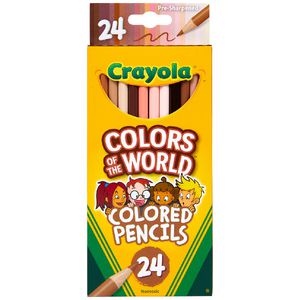 Crayola Pencils of the World Pencils 24 Pack