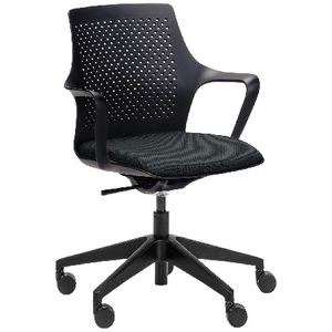 ChairSolutions Gemina Office Chair Stretch Seat Black