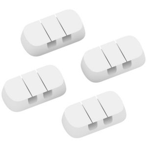 Cygnett Tangle Tamer 2 Slot Cable Organser 4 Pack White