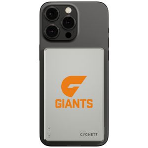 Cygnett 5000mAh Magslim Powerbank GWS Giants