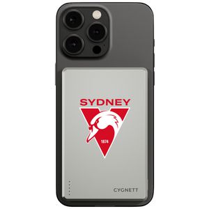 Cygnett 5000mAh Magslim Powerbank Sydney Swans