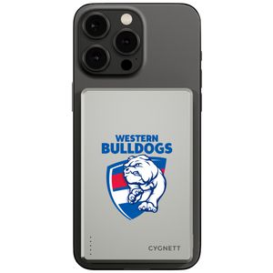 Cygnett 5000mAh Magslim Powerbank Western Bulldogs