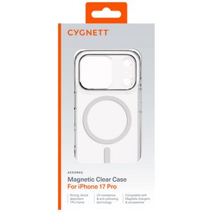 Cygnett AeroMag Case iPhone 17 Pro Clear