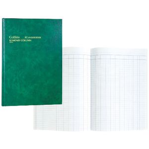 Collins 61 A4 Analysis Book 18 Money Column
