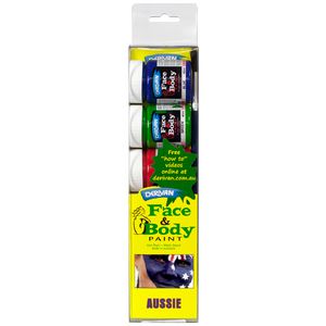 Derivan Face Paint Set Aussie