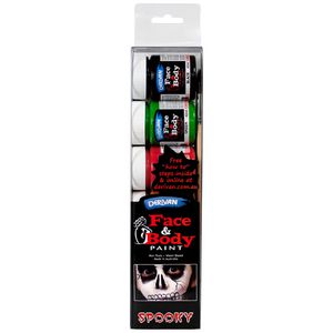 Derivan Face Paint Set Spooky