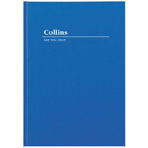 Collins Kingsgrove Week to View A4 Undated Diary Blue