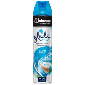 Glade Air Freshener Spray Clean Linen 400g