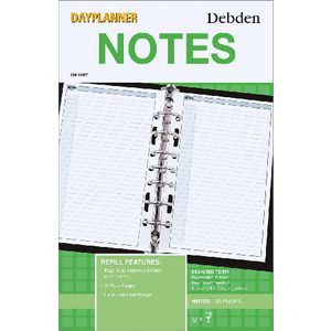 Collins Dayplanner Desk Lined Notes Refill