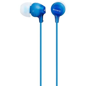 Sony Earphones Blue EX15 | Officeworks