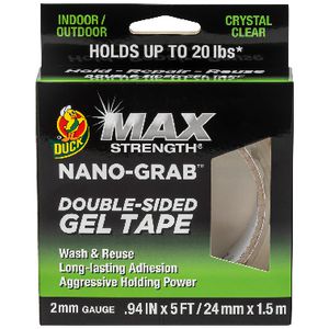 Duck Nano Grab Tape 24mmx1.5m Clear