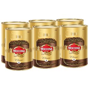 Moccona Classic Dark Instant Coffee 500g 6 Pack