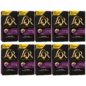 L'OR Espresso Coffee Capsules Supremo 100 Pack