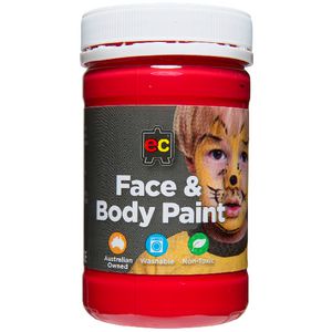 Educational Colours Face Paint Red 175 mL