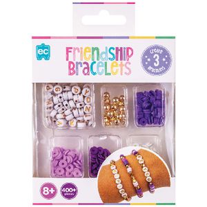 Educational Colours Friendship Bracelet Set Purple