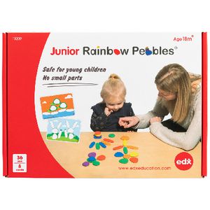EdX Education Junior Rainbow Pebbles Box Set