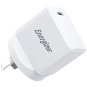 Energizer 20W GaN PD USB-C Wall Charger White