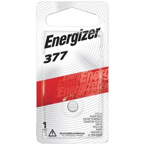 Energizer 377/376 Silver Oxide Button Battery