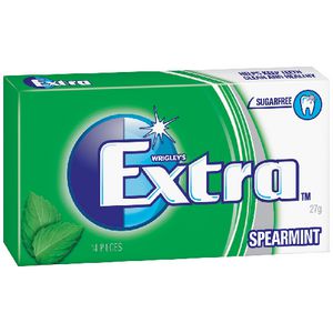 Extra Spearmint Sugar Free Chewing Gum 14 Pack