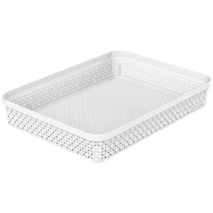 Ezy Storage Mode A4 Storage Tray Grey White