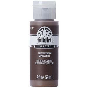 Folk Art Acrylic Paint 59mL Coffee Bean
