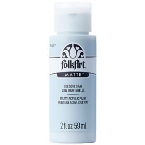Folk Art Acrylic Paint 59mL Dove Gray