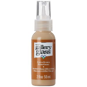 Folk Art Plaid Gallery Glass Paint 59ml Cocoa Brown