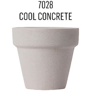 Colour-Cool Concrete Terra Cotta