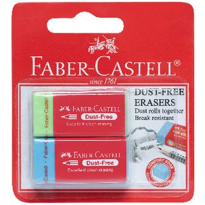 Faber-Castell Gomma Anti-Polvere Green: Cancella In Modo Pulito E Senza Residui