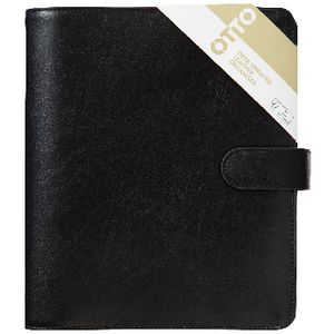 Otto Desk Organiser Split Leather Black
