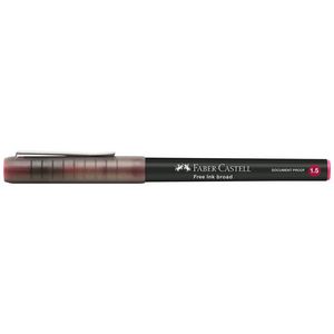 Faber Castell Free Ink Rollerball Pen 1.5 mm Wine Red