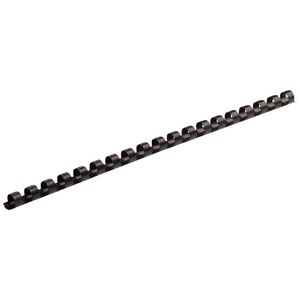 Fellowes Binding Combs 21 Loop 8mm Black 25 Pack